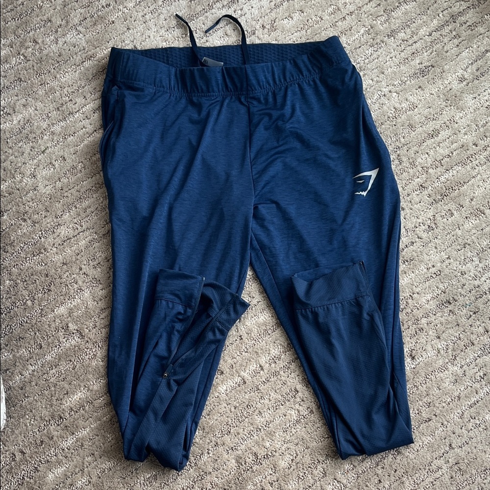 Gymshark Fallout Joggers rare blue color